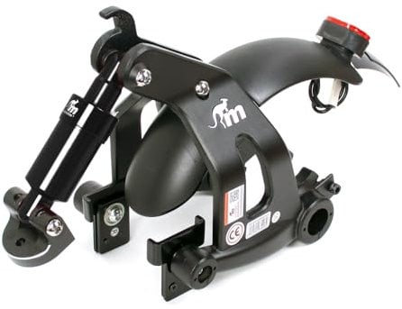 Monorim - Amortiguador de suspensión Trasera Original para Patinete eléctrico Xiaomi M365 1S Essential Pro 2 (Negro/Negro)