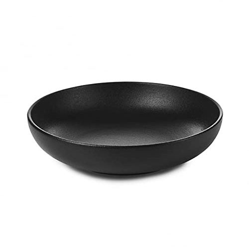 Revol - ASSIETTE EN PORCELAINE GOURMANDE 17cm Couleur - Noir effet fonte