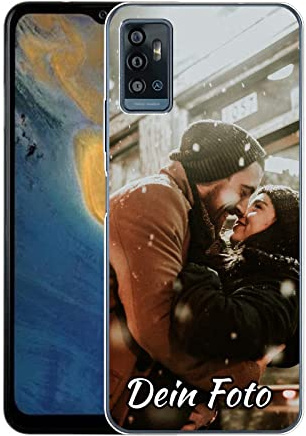 König Design Handyhülle mit Foto für ZTE Blade A71 - Personalisierte Hülle, selber gestalten, mit Bild - Schutzhülle aus weichem TPU Silikon Gel Material