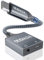 USB C to 3.5mm Jack and Charger Adapter, USB Type C to Headphone Audio Adapter, USB C Aux, 30W Fast Charging (Grey)