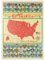 MyPuzzle Entdecke Amerika: 50 Staatswappen, Vintage Poster - Premium 500 Teile Puzzle - MyPuzzle Sonderkollektion von Anderson Design Group