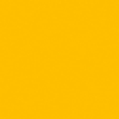Sunshine Yellow Plain Colour Vinyl Flooring 2mm R11 Anti-Slip Foam Backed Lino for Kitchen Bathroom Hall (2m x 3.5m)