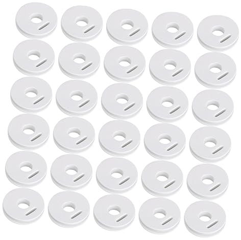 BESPORTBLE 100pcs Fishing Line Spools Foam Main Coil Fishing Line Bobbin Simple Round Winding Rings for Coarse Accessories