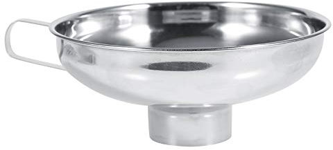 Entonnoir Confiture Inox, Entonnoir À Confiture Entonnoir De Conserve Entonnoir De Mise En Conserve En Acier Inoxydable Entonnoir Cuisine Pour Les Grands Bocaux Et Les Bocaux Ordinaires(Large)