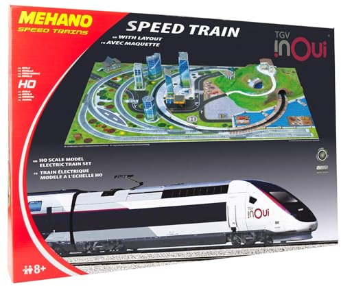 MEHANO TGV INOUI with Layout, Weiß/Grau, Stor