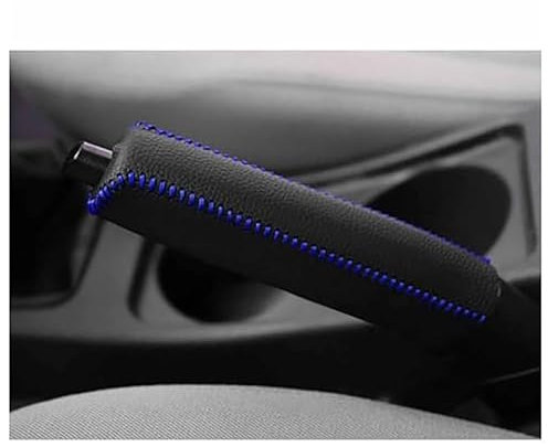 YYASWED Funda Palanca Freno de Mano Coche, para Renault Megane Sedan IV III II I LM LA 2020-2025,Protectores de Freno de Mano,Antideslizante Cubierta Freno De Mano,D