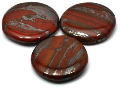 Muggle Stone Flat Tumble Stone ~42-45mm