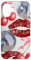 iPhone 16 Disco Ball Cherry Bow Coquette & Kiss Lipstick Case