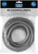 Pronova PE Rundschnur ø10/15/20 mm Wasserabweisend, Verrottungssicher, Ideal für Silikon MS-Polymer & Acryl Vermeidet Ablösungen & Rissbildungen PE Fugenband für Bau- & Dehnungsfugen (grau, ø 20)