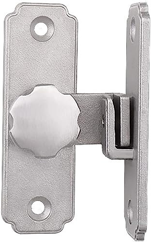 Serratura for porta scorrevole, chiavistello for serratura, confezione da 2 chiusure scorrevoli piccole in metallo antico in acciaio inossidabile for serrature for ante di armadietti con hardware(004