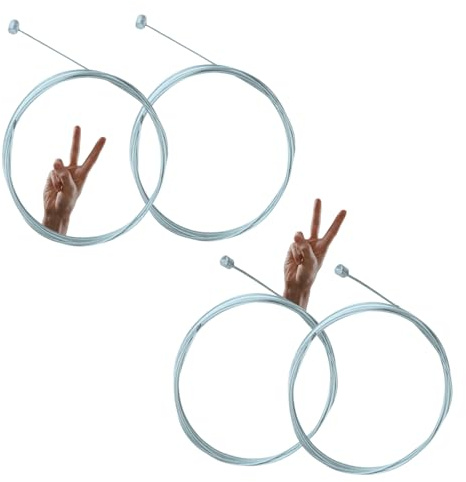 ANDINUS Cables para Bicicleta – Sets de Cables para Freno y Cambio – Repuestos Universales para Sistemas Mecánicos (Mixto)