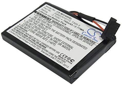 Replacement battery for Mio Moov 400, Mio Moov 405