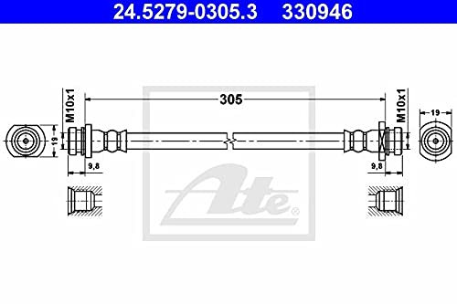 ATE 24527903053 Bremsschlauch