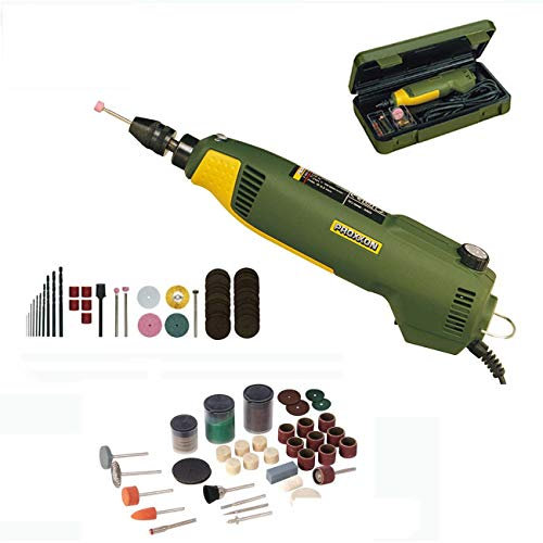 PROXXON MICROMOT Multitool/Feinbohrschleifer FBS 240/E Set mit Schnellspannbohrfutter - inklusive 43 PROXXON Einsatzwerkzeuge, Koffer und 105-tlg. SILVERLINE Zubehörset