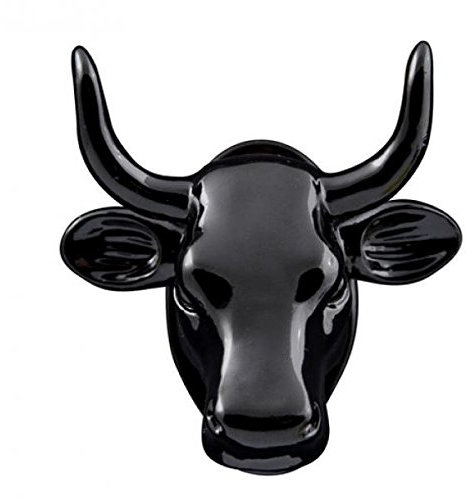 CowParade Magnet schwarz - Der kultige Kopf' Nun als Magnet