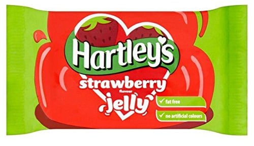 Hartley's Strawberry Jelly 135g - Pack of 6
