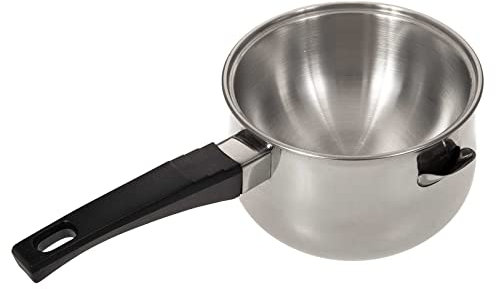 SIDCO Milchtopf Kochtopf Simmertopf Wasserbadtopf Induktion Milchkochtopf Edelstahl 1,8 Weit