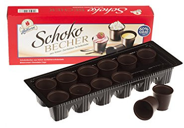 Halloren Schoko Becher aus feiner Zartbitter-Schokolade