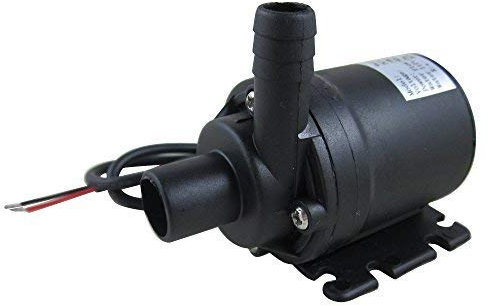 ZAOJIAO SENSTREE Pompe à eau centrifuge submersible sans balais DC 12 V 800 l/h 210 GPH 4 m pour fontaine panneau solaire bassin aquarium système de circulation de l'eau