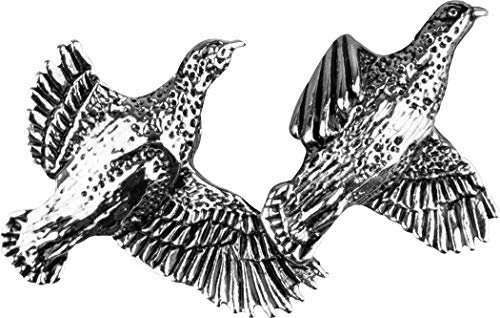 JACK PYKE Countryman - Abzeichen mit Anstecknadel - ideal für die Jagd oder als Geschenk - Rebhuhn