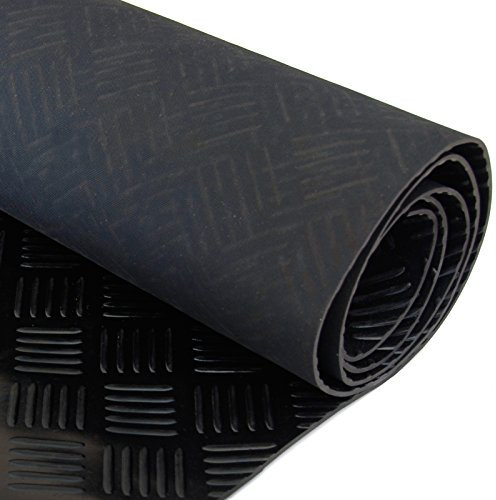 Rubber Flooring Rolls | 6 Patterns | Up to 2m Wide | Up to 15m Long