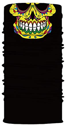 TALK-POINT TP Multi-Funktionstuch, atmungsaktives Halstuch, Schlauch-Schal als UV- und Sonnen-Schutz, Bandana Tuch, Stirnband oder Mundschutz, verschiedene Muster, für Outdoor und Sport