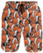 visesunny Herren Badehose Schwimmen Strand Surfen Board Shorts Bademode schnell trocknendes Netzfutter Badeanzüge mit Taschen, Cartoon-Fisch, M
