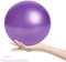 ZHOUZHOU Mini Ballon de Pilates,Balles Exercices Fitness,Ballon Pilates,PVC Anti Éclatement Fitness Balles,Antidérapant Balle Gymnastique Ballon d’Exercices avec Paille de gonflage,pour Sport,Fitness