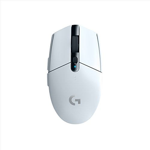 Logitech G305 LIGHTSPEED Mouse da gioco wireless, sensore Hero 12K, 12.000 DPI, leggero, 6 pulsanti programmabili, memoria integrata, PC/Mac, bianco (ricondizionato)
