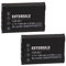 EXTENSILO 2x batteria compatibile con Sony Cybershot DSC-HX400V, DSC-HX50, DSC-HX50V, DSC-HX60, DSC-HX60V fotocamera (1100mAh, 3,7V, Li-Ion)