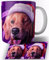 Hawkeye Golden Retriever Keramik Becher 325ml Tasse Mug