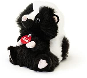 Trudi Fluffy Stinktier Plüschtier Weihnachts- und Geburtstagsgeschenk | 16x17x16cm | S | Fluffies | Modell 29205