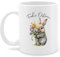 Tasse Tassen 325ml - Ostergeschenke - Frohe Ostern süßer Osterhase Tulpen I Oster Hase - 325 ml - Weiß - ostertassen, ostermotiv hasi ostertassen osterüberraschungen ostern￼ oster-tassen