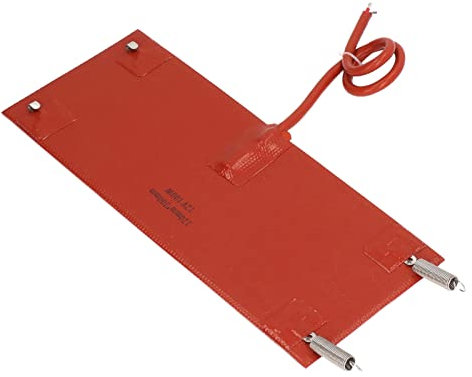 Silikon-Heizkissen, Breite Anwendung Flexible Heizmatte 300x120 Mm Temperaturregelung für Fahrzeuge (DC12V)