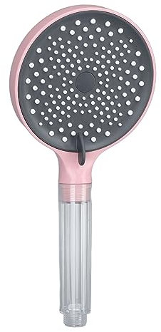 Pommeau de douche flexible et pratique en ABS résistant aux dommages pour le remplacement (rose)