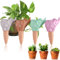 RoseFlower Tonkegel Bewässerung, 4er-Set Süße Elefanten Selbstbewässerung, Wasserspender für Indoor & Outdoor Home Office Garten, Bewässerung für Pflanzen im Urlaub