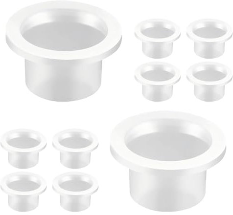 Qrity 10 Pièces Joint Robinet, Joint D'étanchéité Anti-Fuite de Robinet, Ceinture de Matière Première en Silicone, pour Jardin, 3/4 Pouce