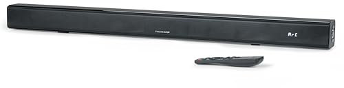 Barre de son - THOMSON - Noire - Bluetooth 5.3, 120W, Entrée TV ARC/CEC, USB, Égaliseur, Télécommande, Alim. 230V