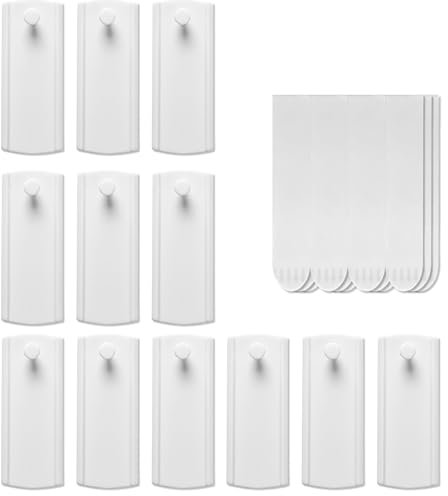 12-Klebenagel Und 18-Klebestreifen, Universeller Rahmenaufhänger, Selbstklebend, Abnehmbarer, Zerstörungsfreier Haken Zum Aufhängen Von Bildern, Schwere