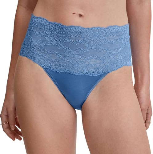 CALIDA Sensual Secrets Slip mit Spitzenbund, high Waist Damen