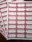 96 Homemade Jam & Preserve Adhesive Jar Labels Stickers, Strawberry Raspberry Preserving