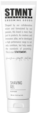 STMNT Grooming Goods Shaving Gel | Multipurpose Pre-Shave, Full Shave & Contour Gel | Smooth Glide & Skin Protection | 150ml