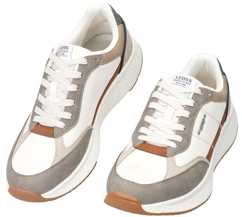 LEOSS ORIGINAL Scarpe Vintage Uomo Scarpe Ginnastica Uomo Sneakers Uomo MLE260307IT