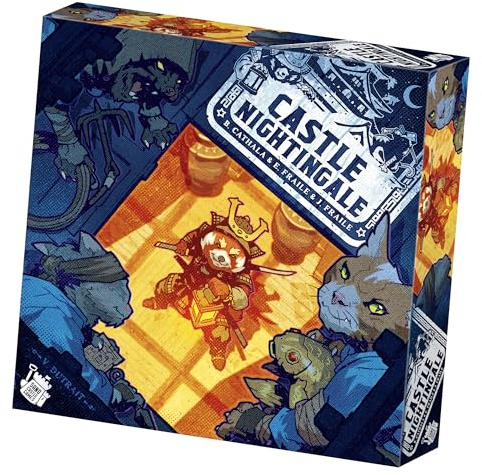 Sand Castle Games | Castle Nightingale | Board Game | Ages 10+ | 2 Players | 30 Minutes Playing Time
