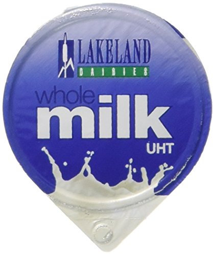 Lakeland Full Fat Milk Pots (Pack of 120 x 12ml) (Packing may vary)