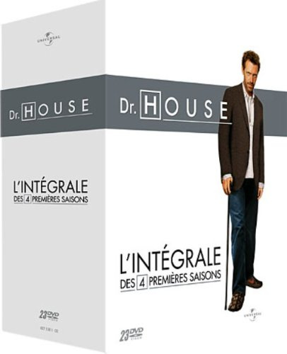 Dr House: L'intégrale de la saison 1 à 4 - Coffret 23 DVD [Import belge]