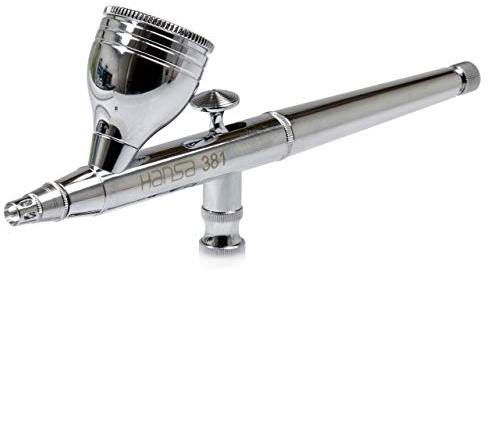 Harder & Steenbeck Airbrush Pistole HANSA 381 Chrom (0,3 mm, 5 ml) 213814