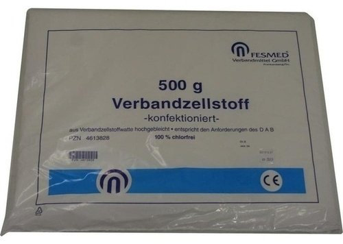 VERBANDZELLSTOFF hochgebleicht chlorfr.konfektion. 500 g