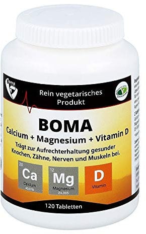 CALCIUM MAGNESIUM Vitamin D Tabletten 120 St