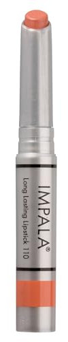 IMPALA | Longlasting Lippenstift Farbe Nude Nr. 110 | Dauerhafter Lippenstift, cremige Textur | Langanhaltend | Feuchtigkeitsspendender Lippenstift mit vollständiger Abdeckung